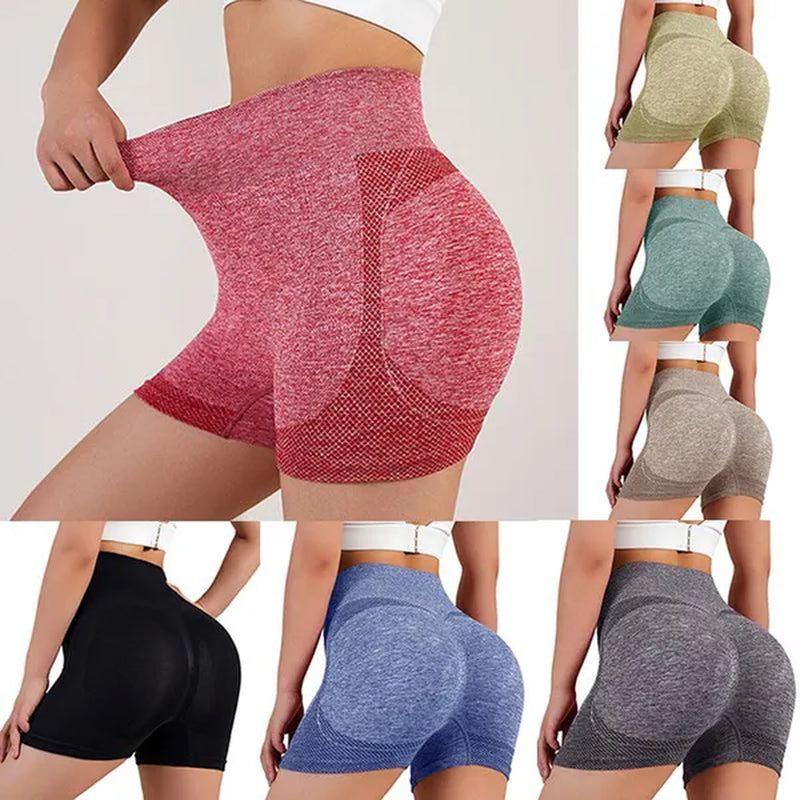 Fashion Women Shorts Sports Fitness Shorts Forwomen New Cycling Running High Waist Pushup Gym Shorts Leggings Women Yoga Clothing