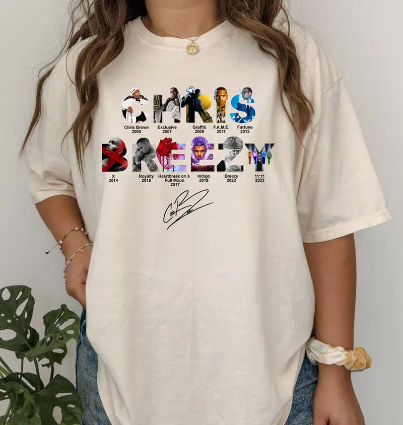 Chris Br0Wn Best Album Shirt, Chr1S Breezy Shirt, Chris Br0Wn Breezy Shirt